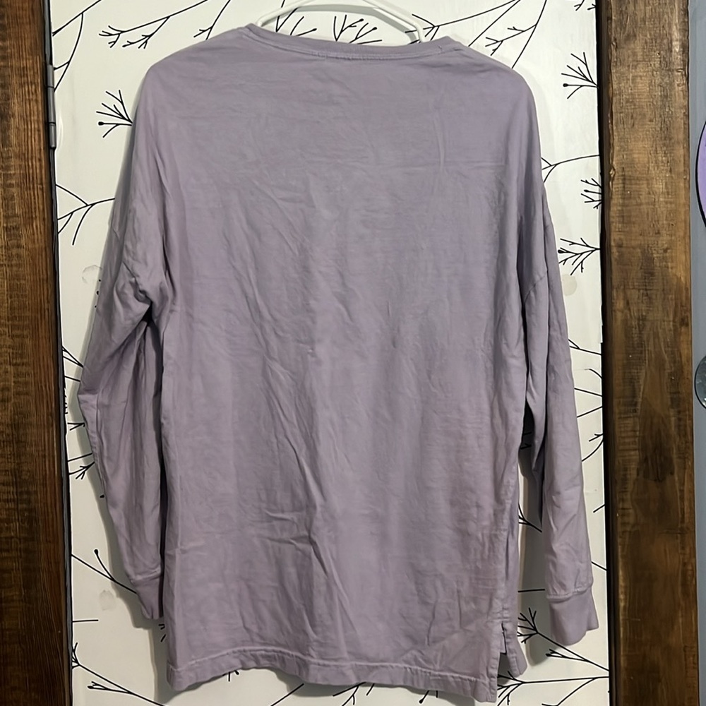 Women’s light purple Woodstock T shirt medium - Picture 3 of 4